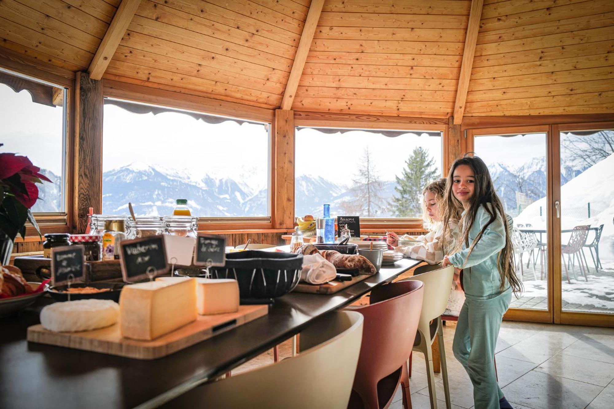 Chalet 4 Saisons Ovronnaz Extérieur photo