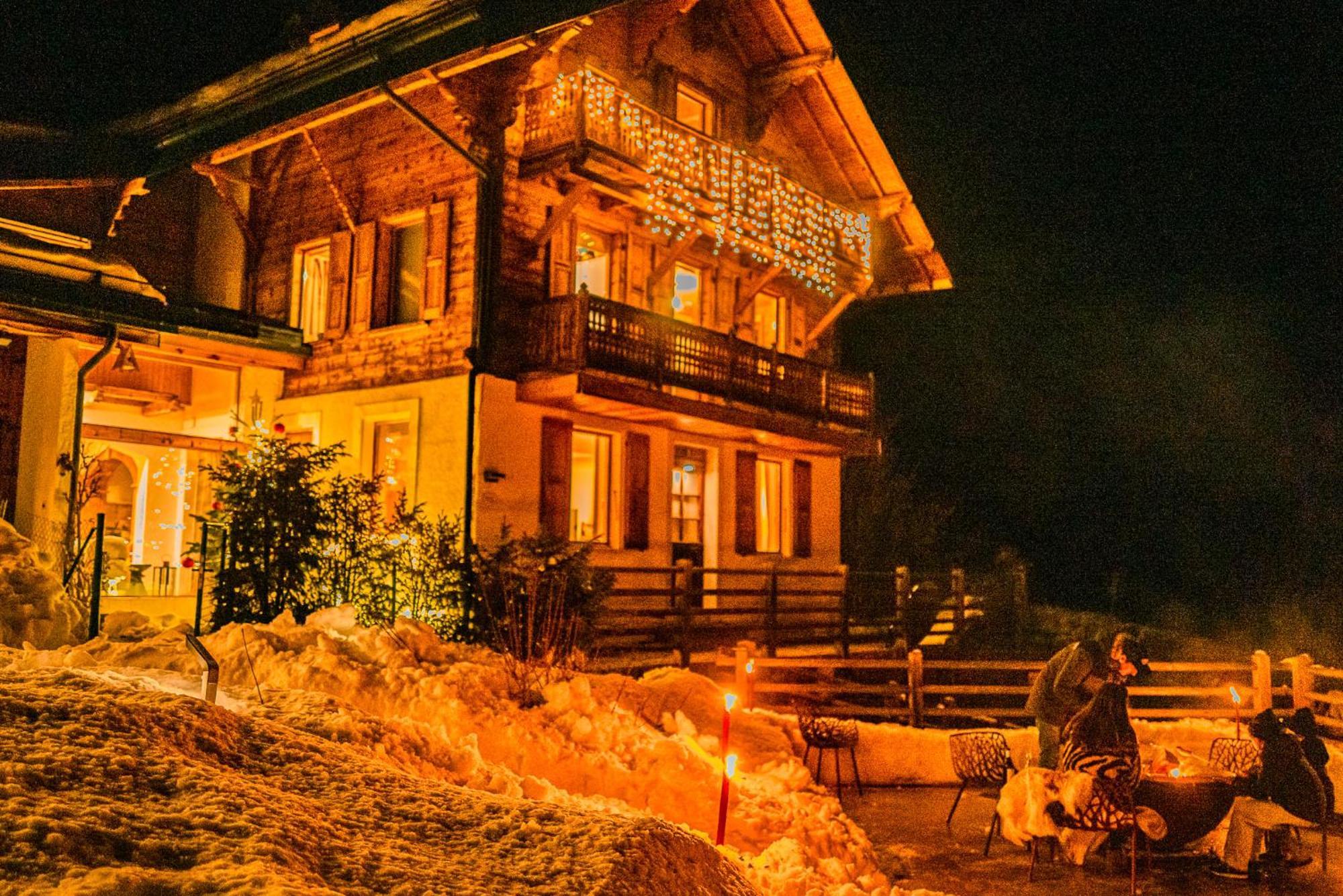 Chalet 4 Saisons Ovronnaz Extérieur photo